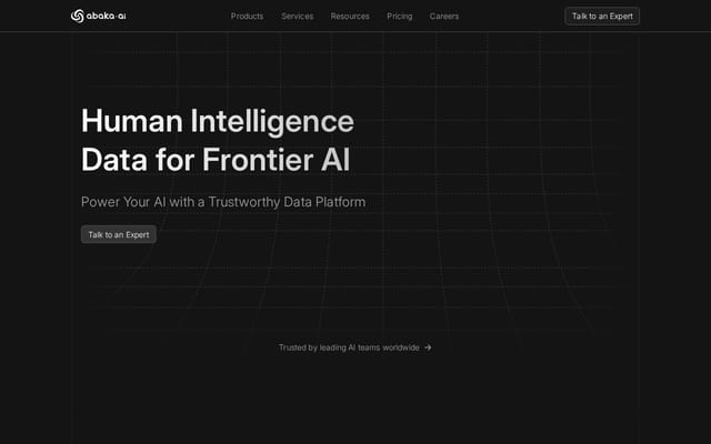 Screenshot of abaka.ai