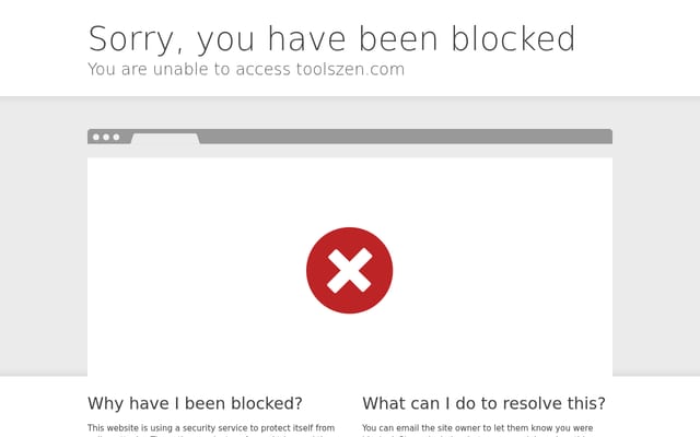 Screenshot of toolszen.com