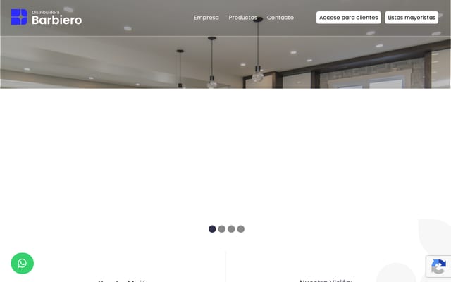 Screenshot of barbiero.com.ar