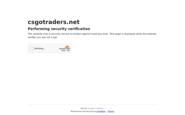 Screenshot of csgotraders.net