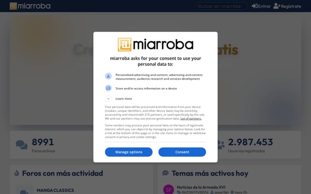 Screenshot of miarroba.com