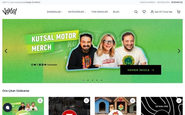 Screenshot of voxvil.com