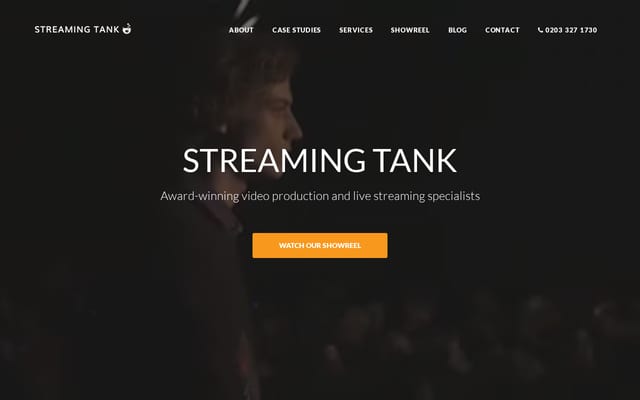 Screenshot of streamingtank.com