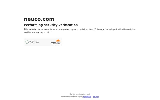 Screenshot of neuco.com