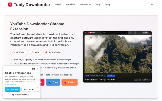 Screenshot of tubly.download