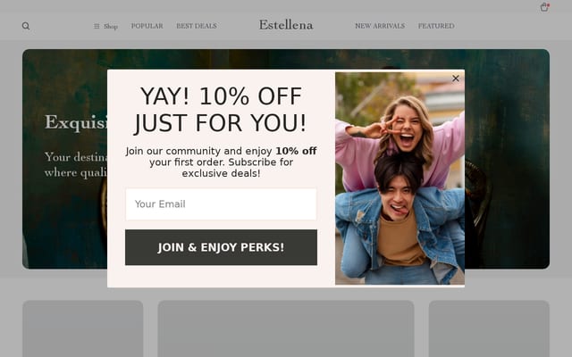 Screenshot of estellena.com