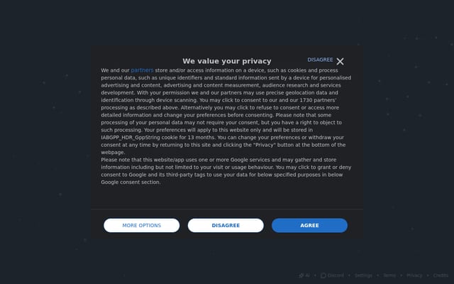 Screenshot of 3e3c.org