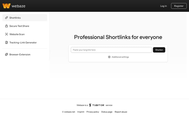 Screenshot of oyn.at
