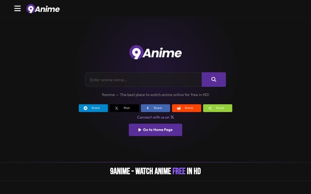 Screenshot of 9anime.blue