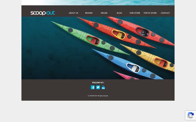 Screenshot of scoop-out.com