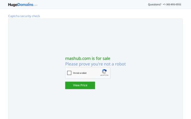 Screenshot of mashub.com