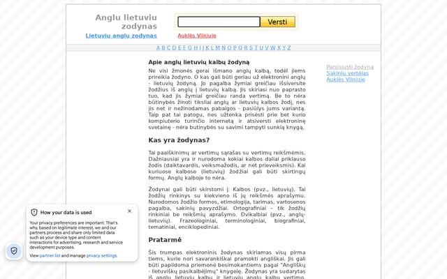 Screenshot of xb.lt