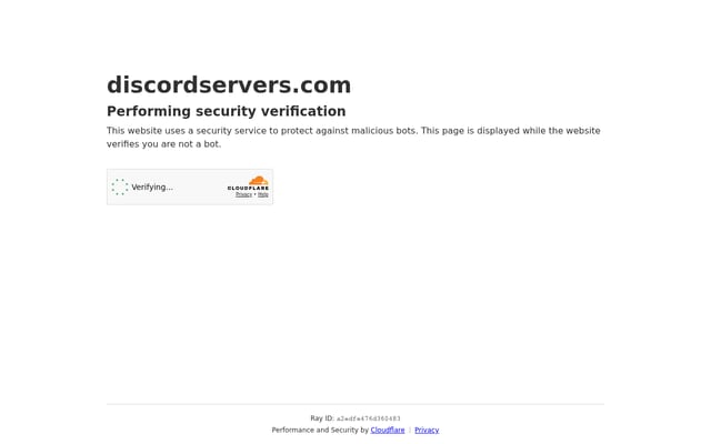 Screenshot of discordservers.com