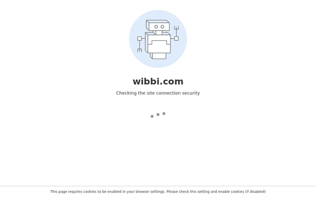 Screenshot of wibbi.com