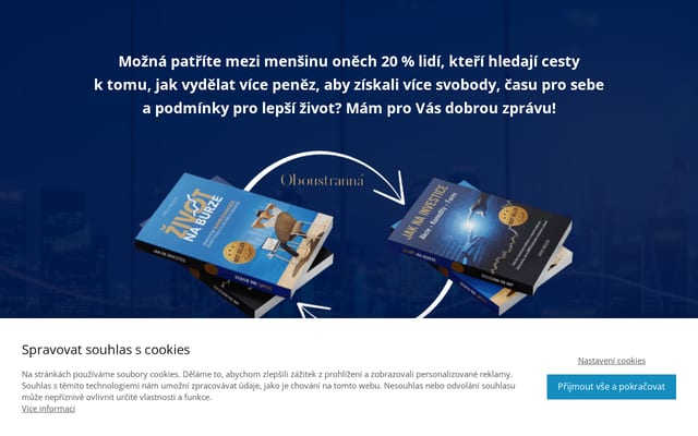 Screenshot of zivotnaburze.cz