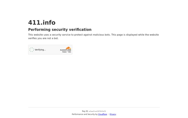 Screenshot of 411.info