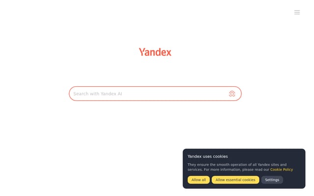 Screenshot of yandex.lv