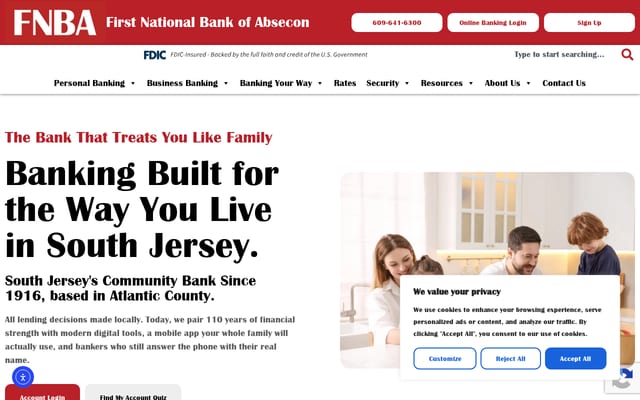 Screenshot of fnbabsecon.com