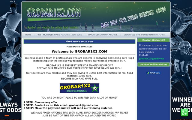 Screenshot of grobar1x2.com