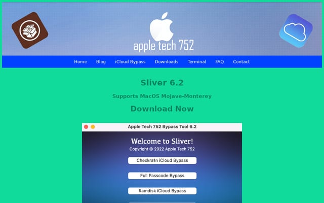 Screenshot of appletech752.com