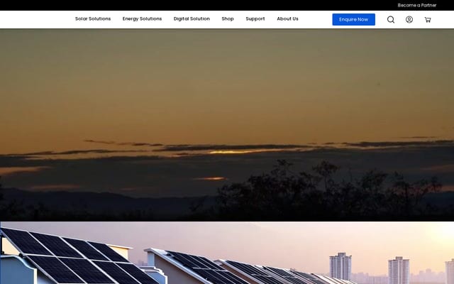 Screenshot of luminousindia.com