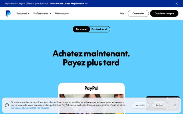 Screenshot of paypal-survey.com