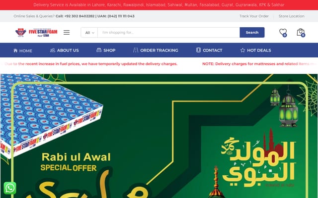 Screenshot of alkhairgroup.com