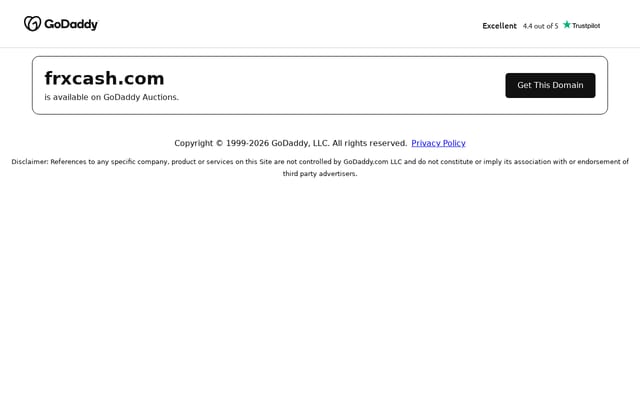 Screenshot of frxcash.com