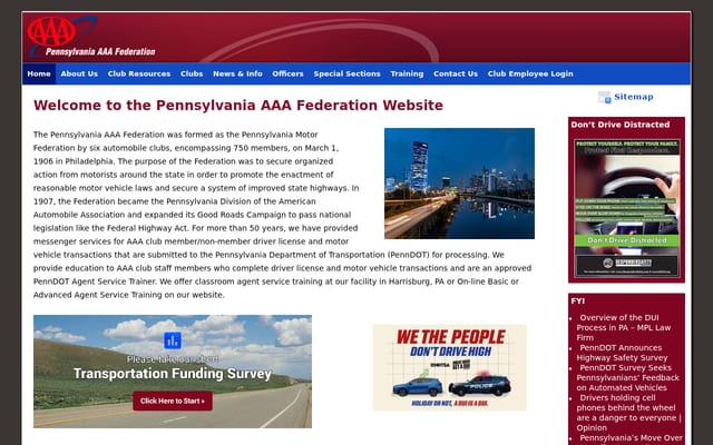Screenshot of aaapa.org