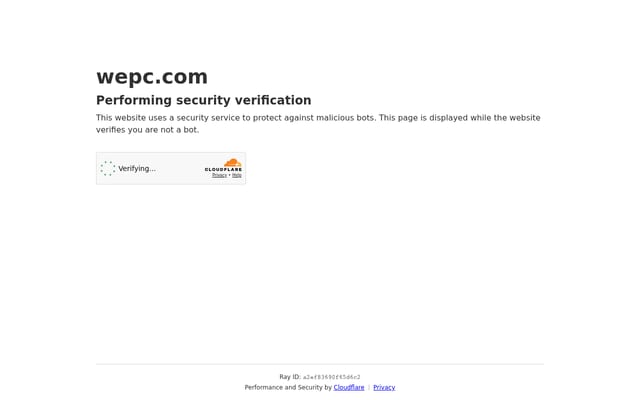 Screenshot of wepc.com