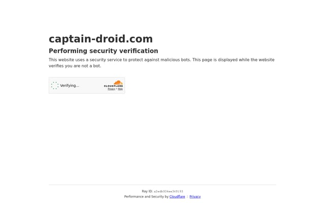 Screenshot of captain-droid.com