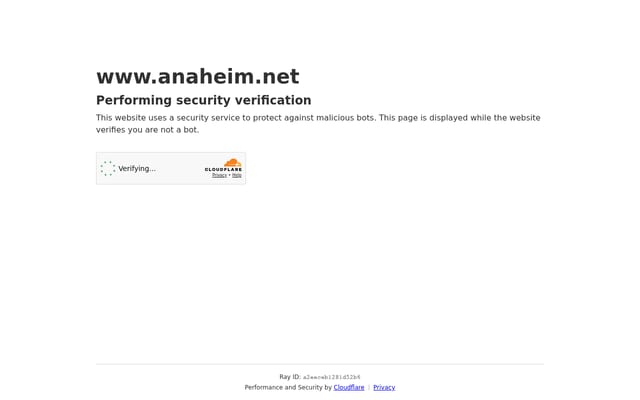 Screenshot of anaheim.net
