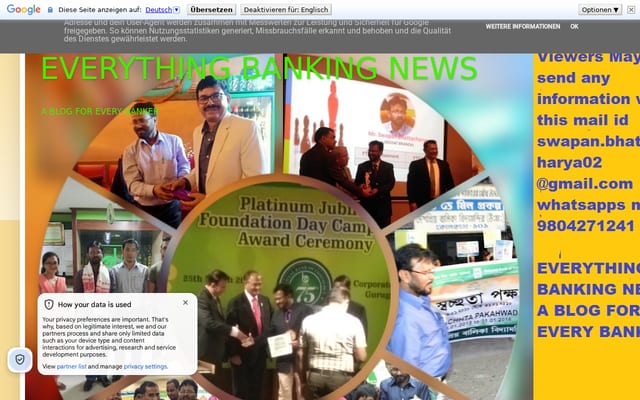 Screenshot of bankingnews2.blogspot.com