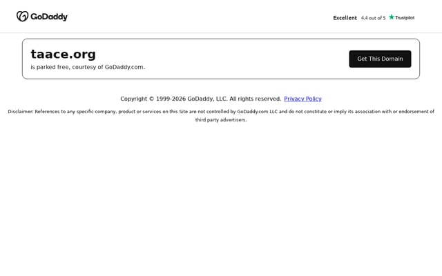 Screenshot of taace.org