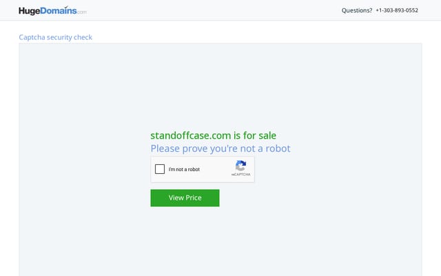 Screenshot of standoffcase.com